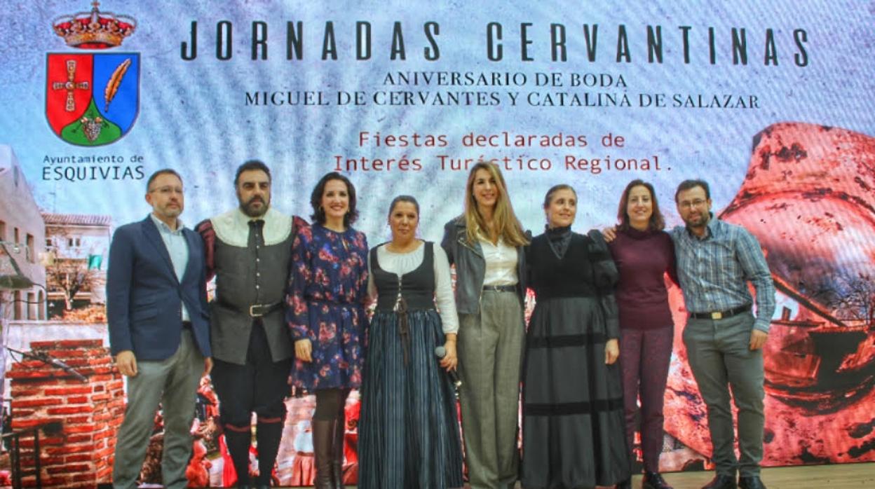 Un momento de la presentación de las jorandas cervantinas