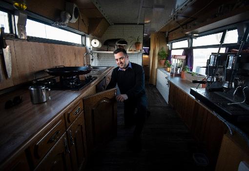 La cocina del Juampy Bus