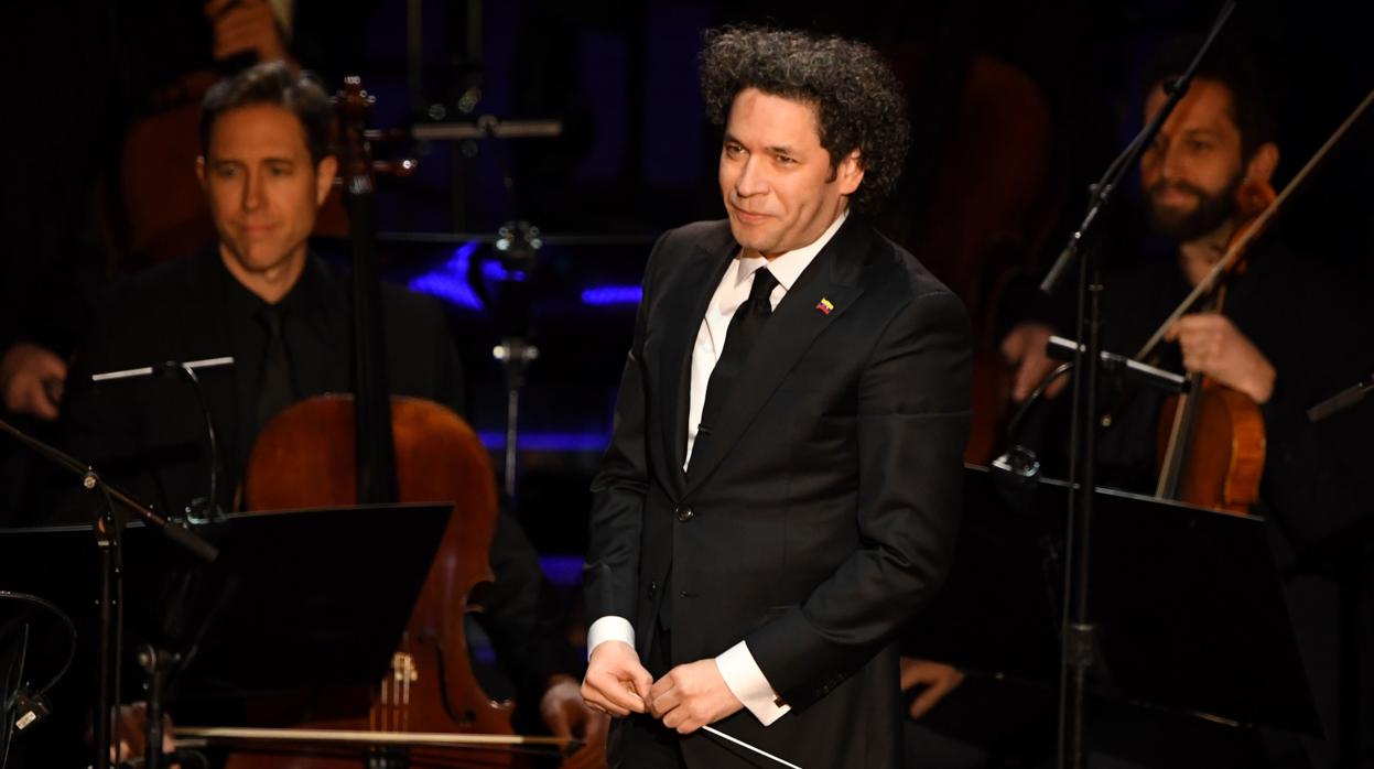 Gustavo Dudamel, durante una actuación