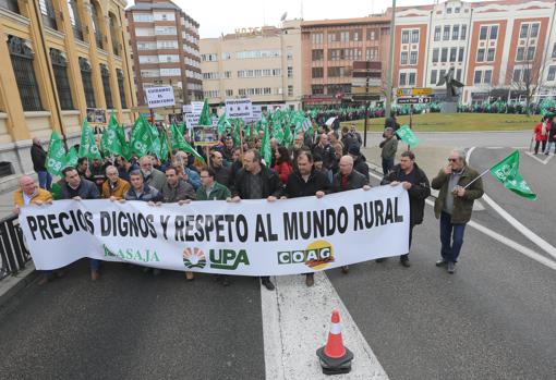 Manifestación en Palencia