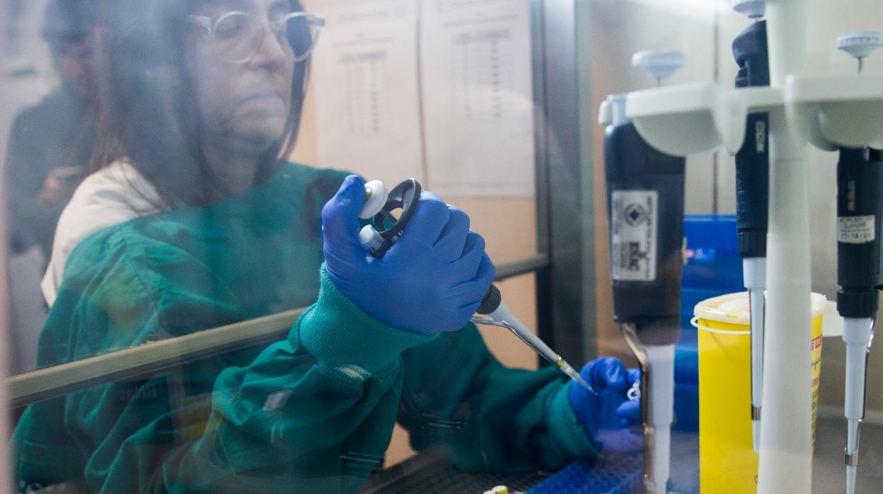 Centro Nacional de Microbiología (Majadahonda), donde se analizan las muestras