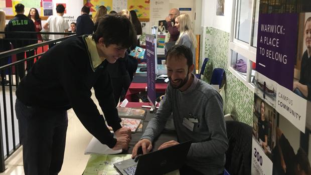 Más de treinta instituciones de todo el mundo participan en la Feria de Universidades de ELIS Villamartín