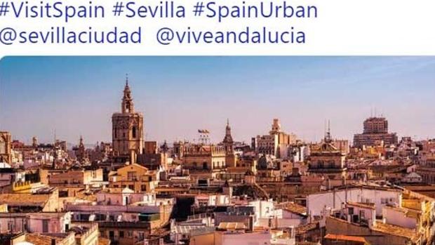 ¿Por qué el Gobierno usó una imagen de Valencia para promocionar Sevilla?