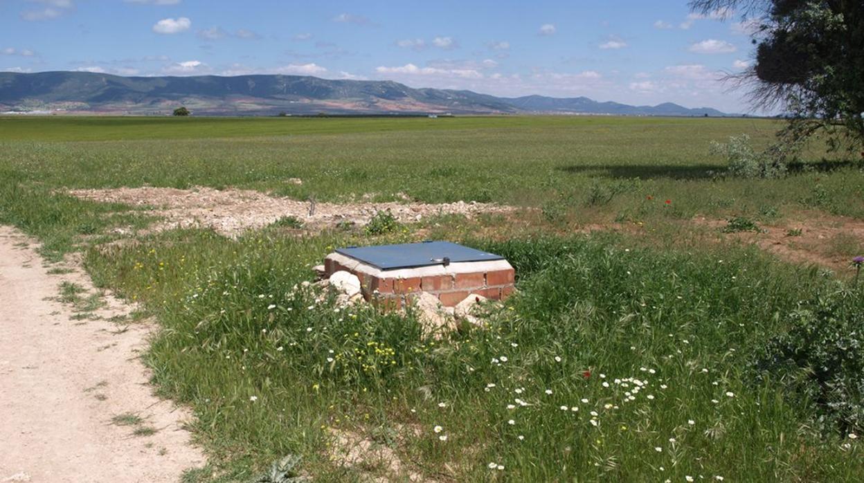 Pozo en el entorno del Parque Nacional de las Tablas de Daimiel