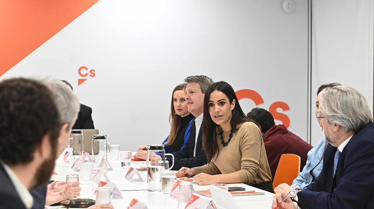 Reunión de la gestora de Ciudadanos