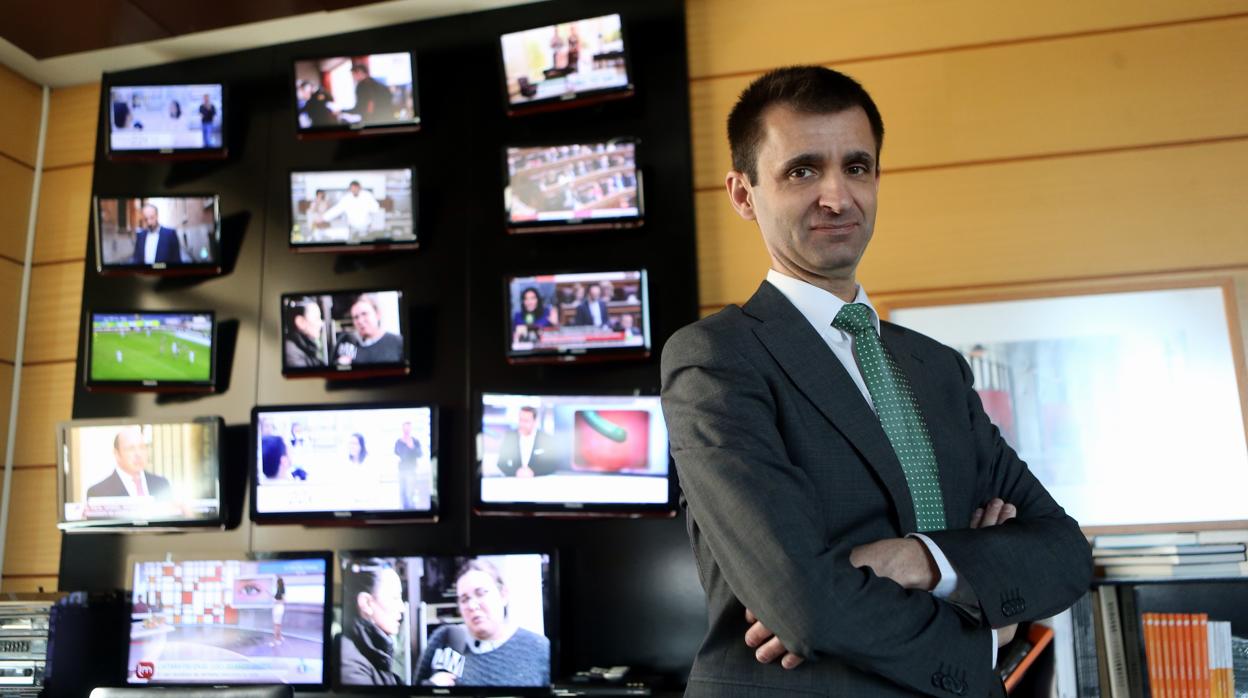 El director general de Telemadrid, José Pablo López