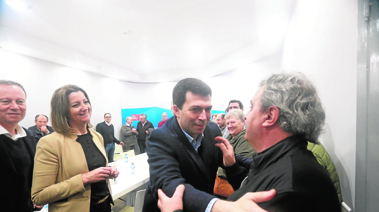 Gonzalo Caballero, este miércoles en Santiago