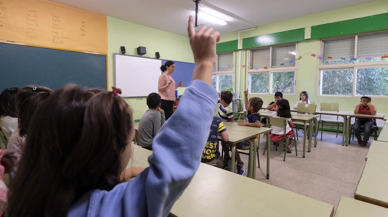 Imagen de archivo de un colegio de Valladolid