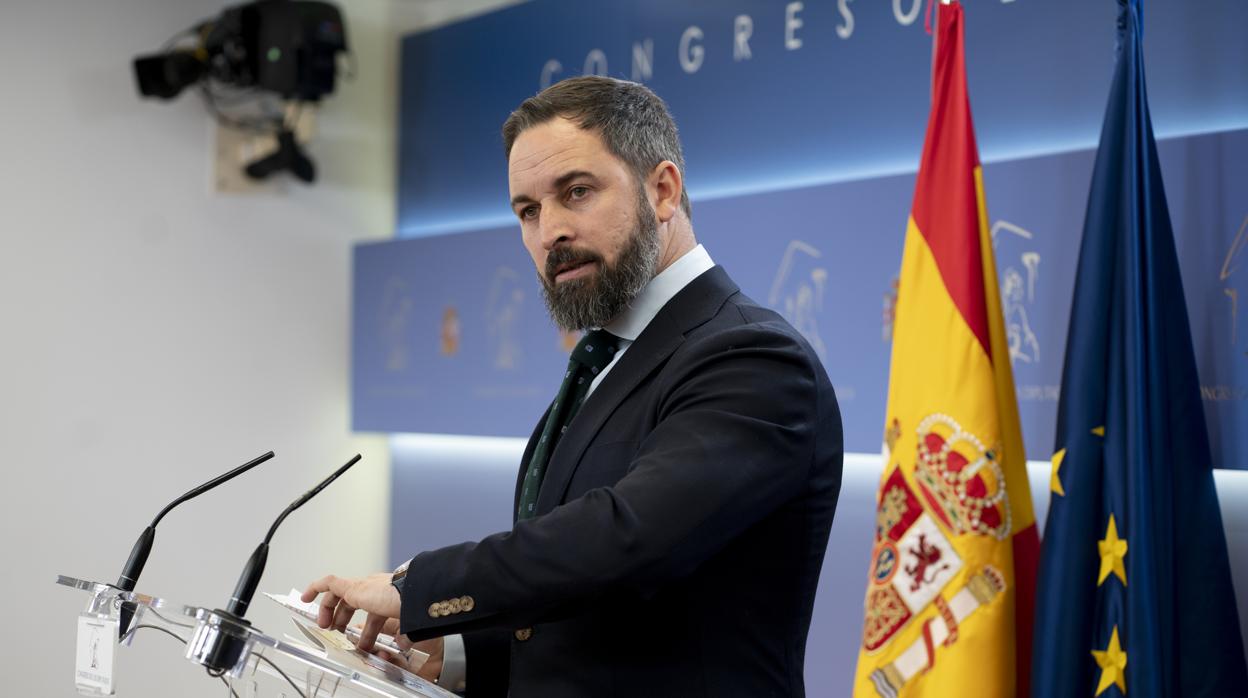 Santiago Abascal, en una imagen de archivo