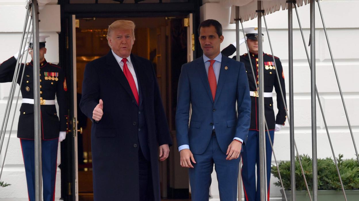 Trump recibe a Guaidó en la Casa Blanca el 5 de febrero