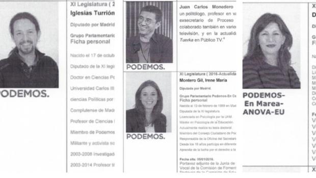 Un exministro chavista guardaba un dossier sobre Podemos junto a datos de Morodo