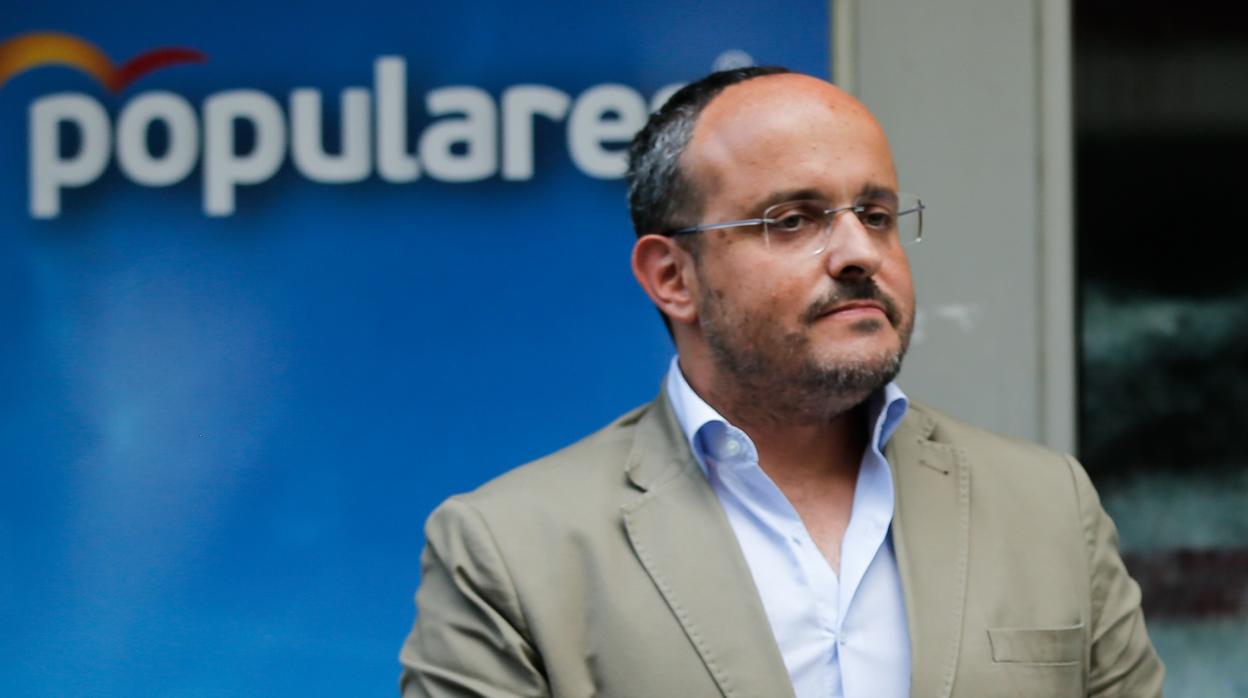 El líder del PP catalán, Alejandro Fernández