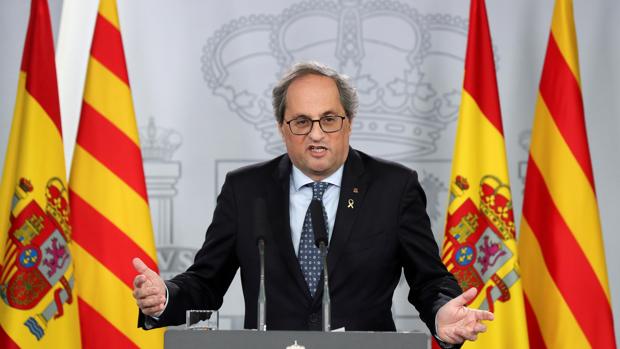 Torra lamenta no haber tenido respuesta del Gobierno sobre el referéndum y la amnistía