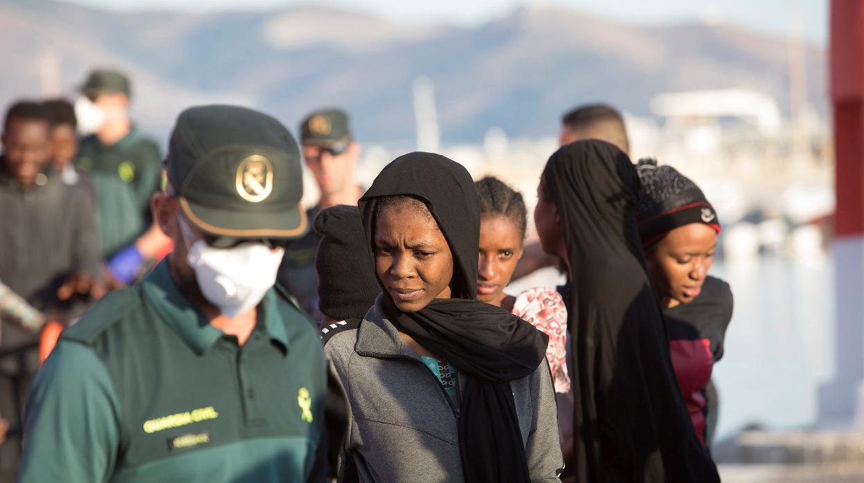 El 12 por ciento de los inmigrantes llegados por la frontera sur el año pasado fueron mujeres