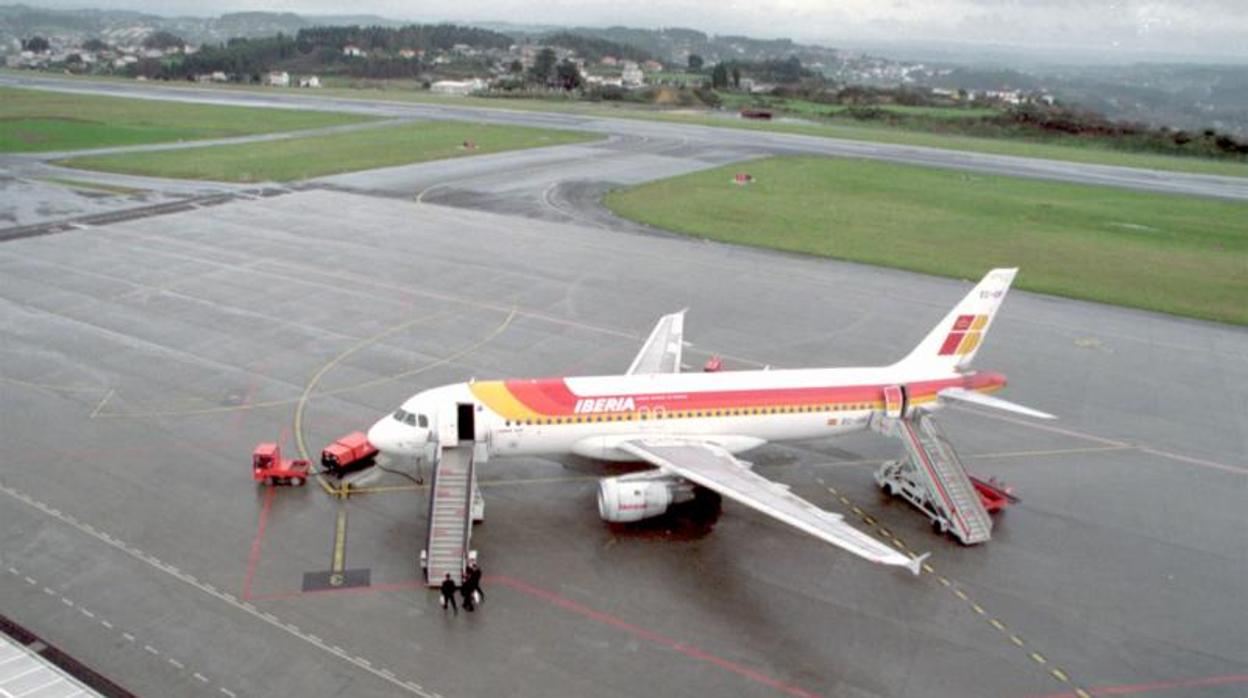 La pista del aeropuerto de Peinador en Vigo en una imagen de archivo