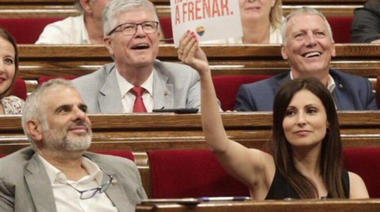 Lorena Roldán, líder de Ciudadanos en Cataluña