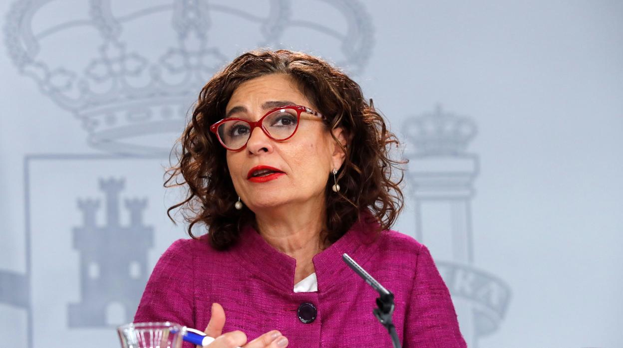 María Jesús Montero, portavoz del Gobierno