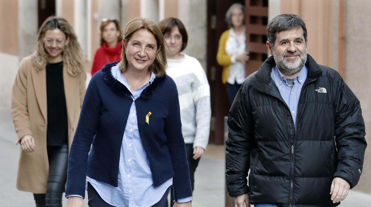 Jordi Sànchez en una salida reciente de prisión gracias al 100.2