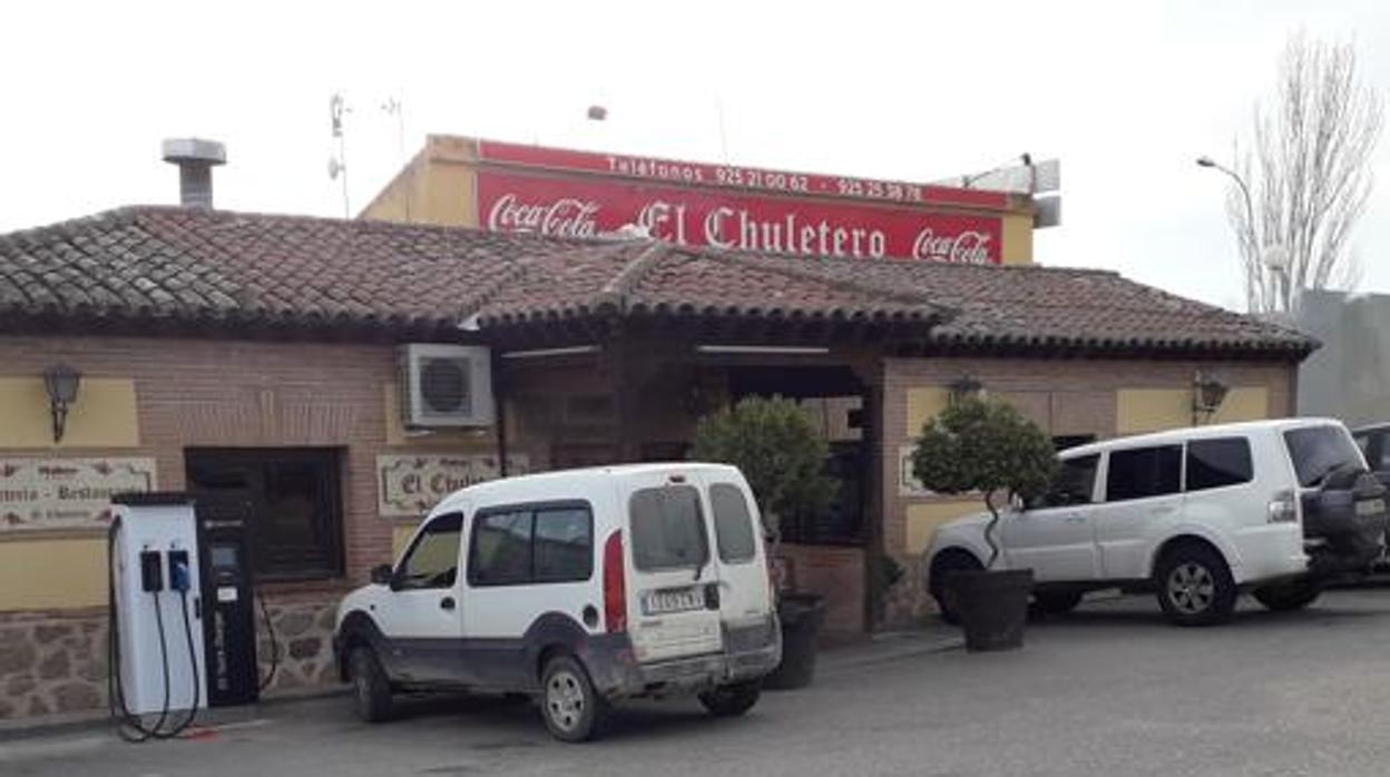 El aparcamiento del restaurante, donde se produjeron los hechos