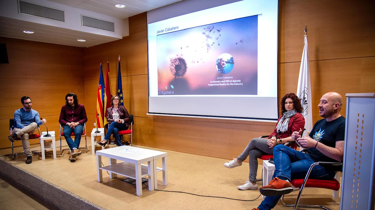 Imagen de la apertura de la IV Edición de la jornada anual de la Cátedra Aguas de Valencia