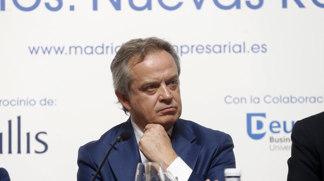 HIlario Alfaro, presidente de Madrid Foro Empresarial