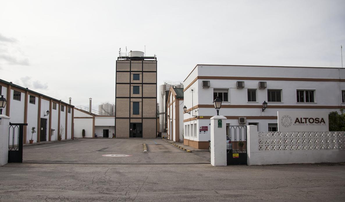 Planta de destilación de Altosa en Tomelloso (Ciudad Real)