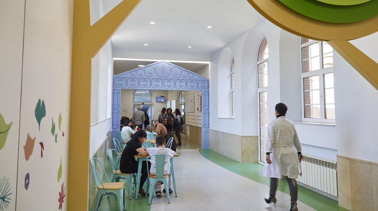 Interior del Hospital del Niño Jesús