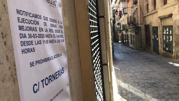 Vecinos de la calle Tornerías piden que no les corten el agua este lunes