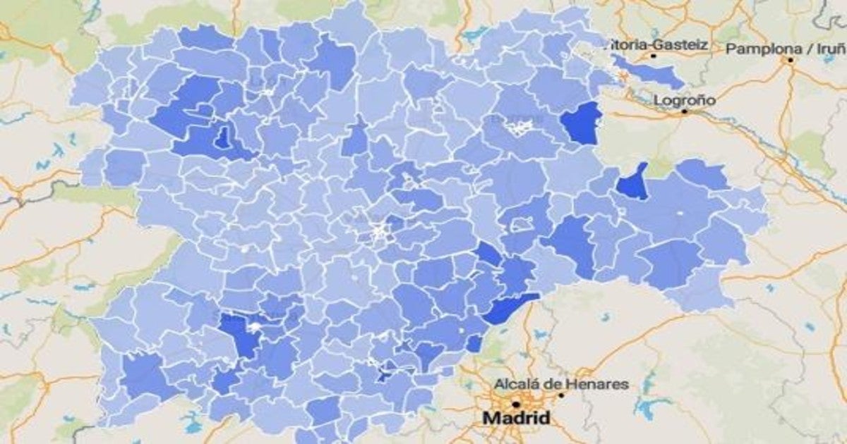 El mapa del coronavirus en Castilla y León: ¿Cuál es la situación de mi área de salud?