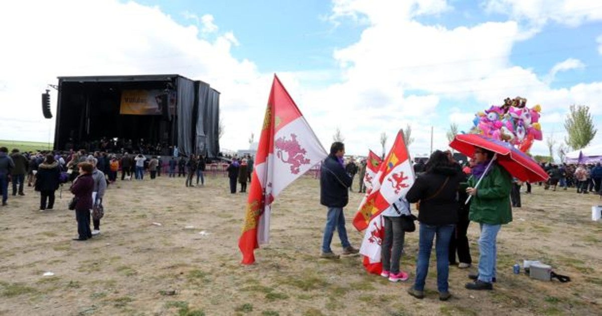 Campa de Villalar, en la pasada edición del Día de la Comunidad