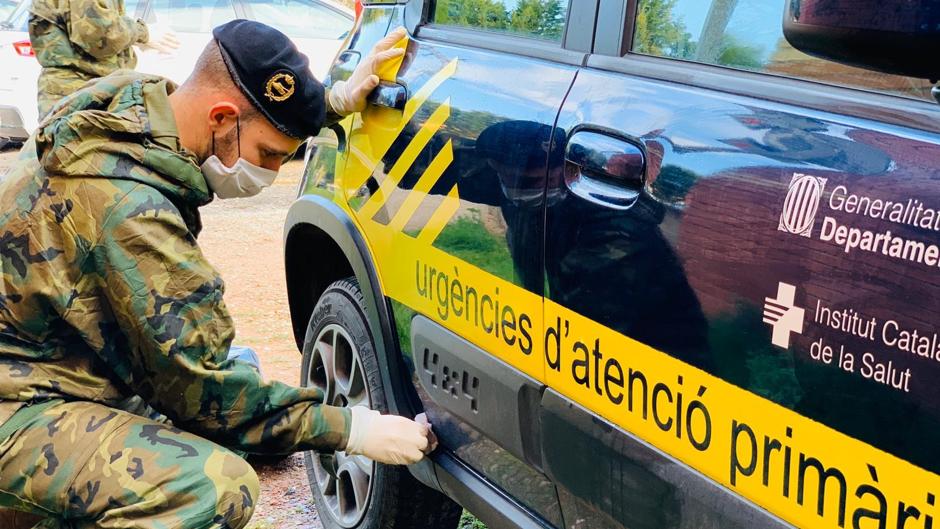 El Ejército de Tierra es aplaudido por los vecinos de Sant Joan de Vilatorrada