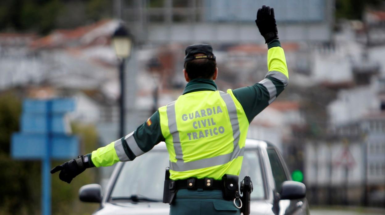 Imagen de archivo de un control de la Guardia Civil