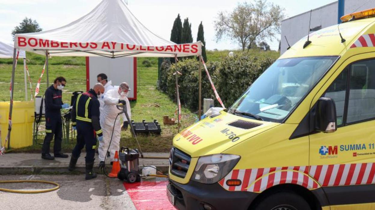 Cierra el hospital de campaña de Leganés aunque no será desmantelado