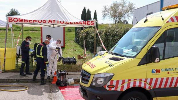 Cierra el hospital de campaña de Leganés aunque no será desmantelado