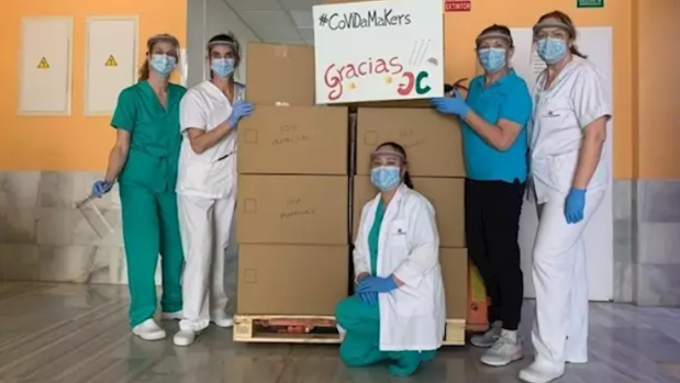 Coronavirus: los voluntarios de CoViDaMakers piden ayuda tras fabricar 50.000 pantallas para toda España