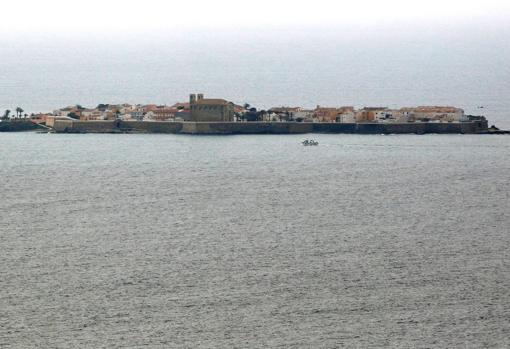 Vista de la isla de Tabarca