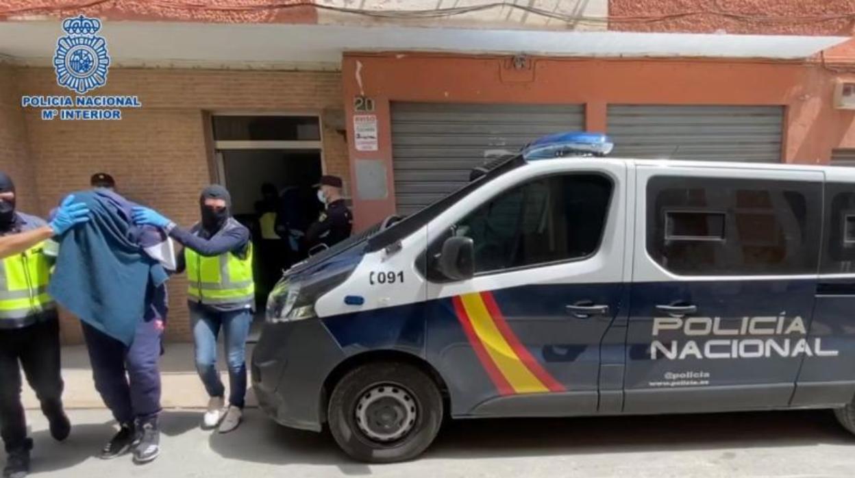 Operación policial en Almería