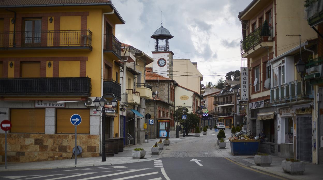 El municipio de Cercedilla es uno de los más castigados por la pandemia