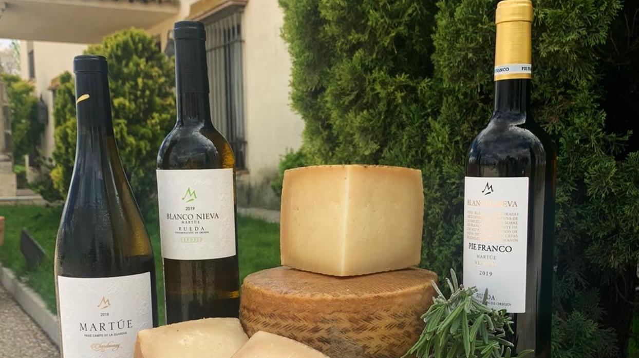 Bodegas Martúe se reinventa para el Día de la Madre con vino y queso de La Guardia