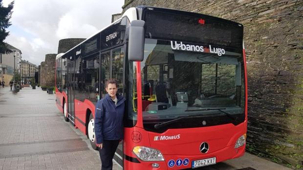 «En mi línea, que recorre todo Lugo, no suelen ir más de siete personas»