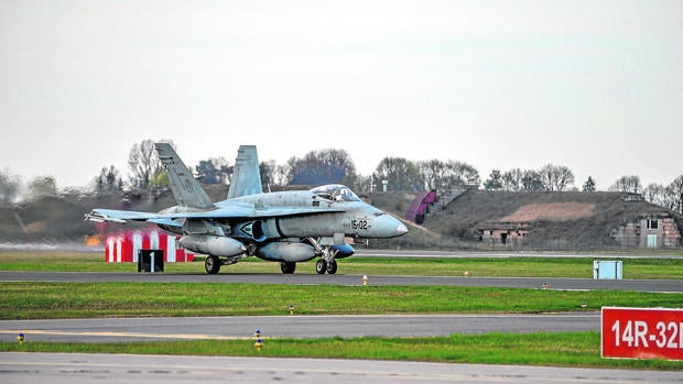 España envía seis cazas y 137 militares a Lituania con la OTAN