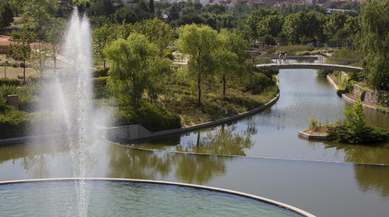 El parque de Las Cárcavas, en Pozuelo, que hoy vuelve a abrir