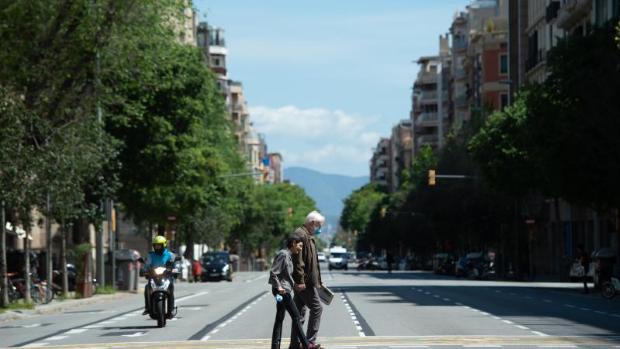 La transformación de Barcelona para la desescalada: menos carriles para el coche y calzadas para pasear