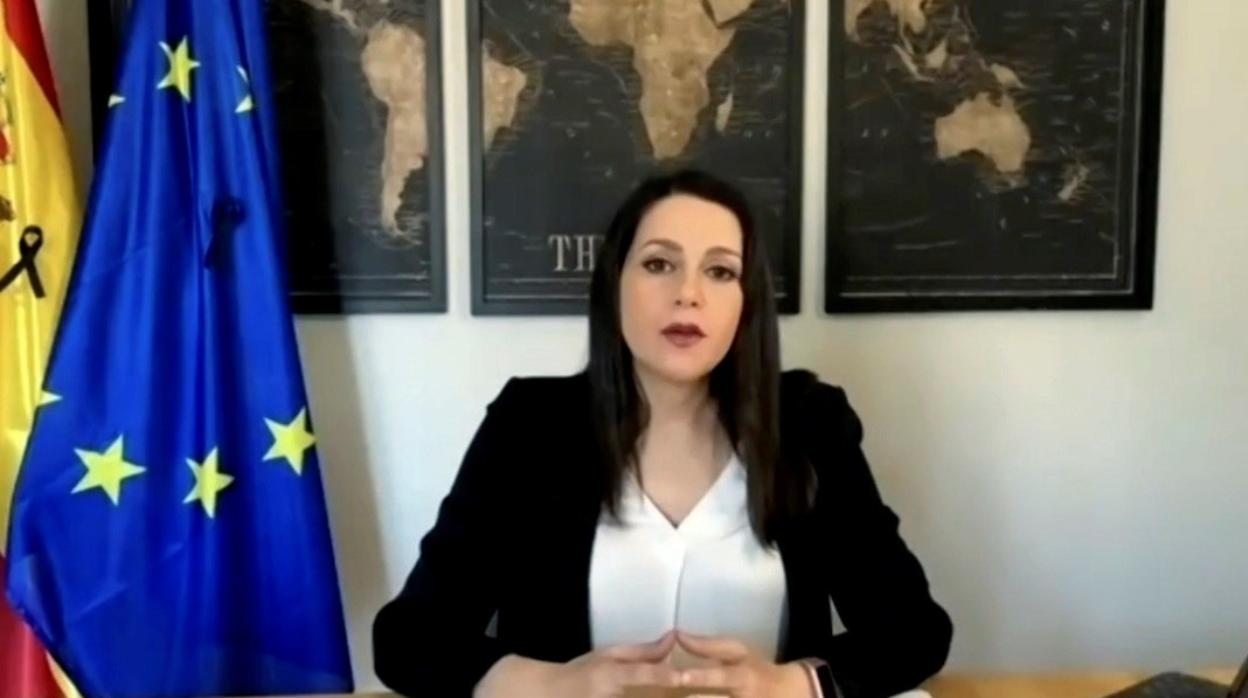 Inés Arrimadas, líder de Ciudadanos