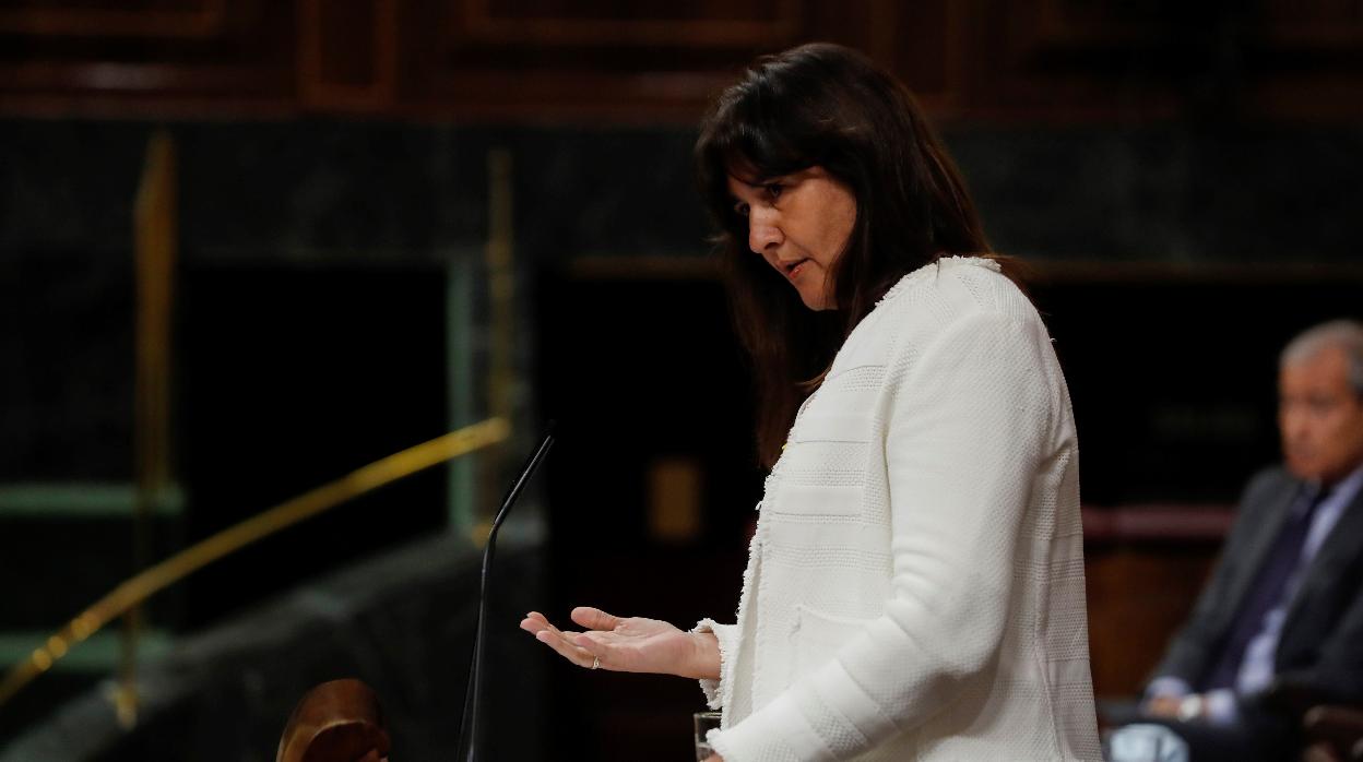 Laura Borràs, este miércoles en el Congreso de los Diputados