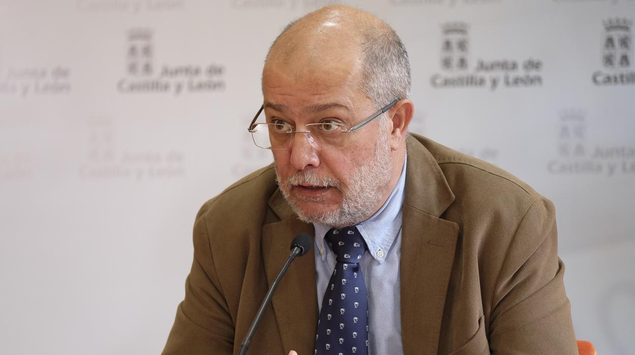 Francisco Igea, durante una rueda de prensa reciente