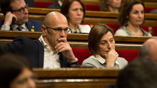 Las cárceles amplían el horario de salidas de Junqueras, Romeva y Forcadell