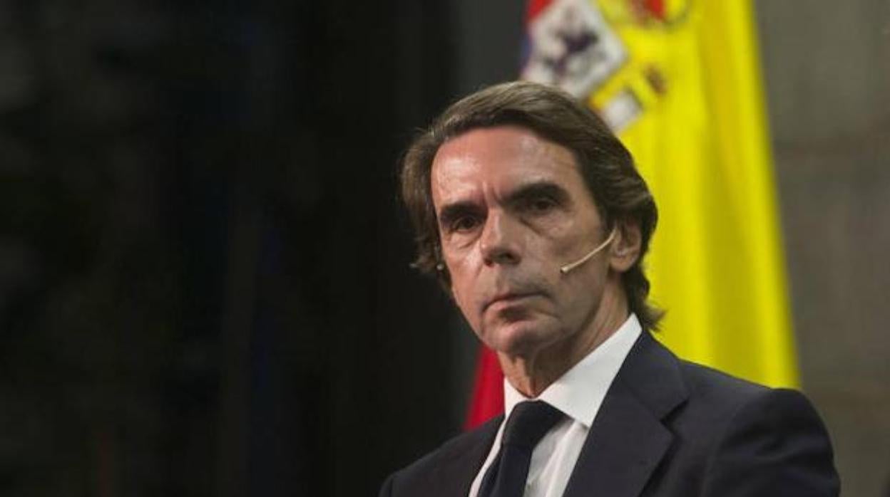 El expresidente del Gobierno José María Aznar