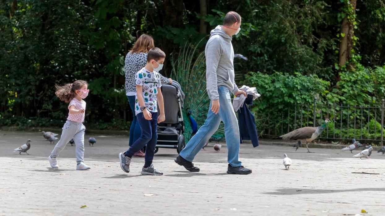 Niños en las calles de Valladolid