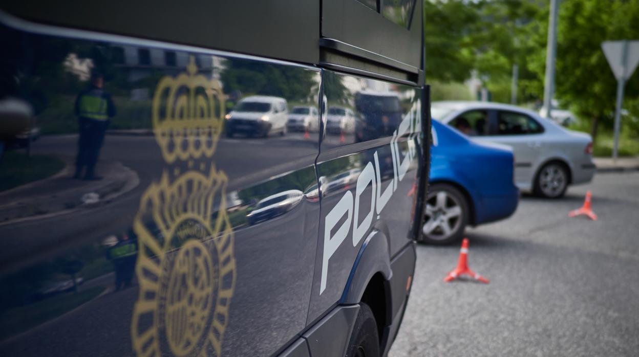 Furgón de la Policía Nacional en una imagen de archivo